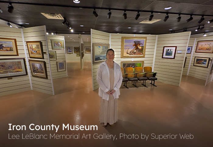 Iron County Historical Museum - showcasing the gallery